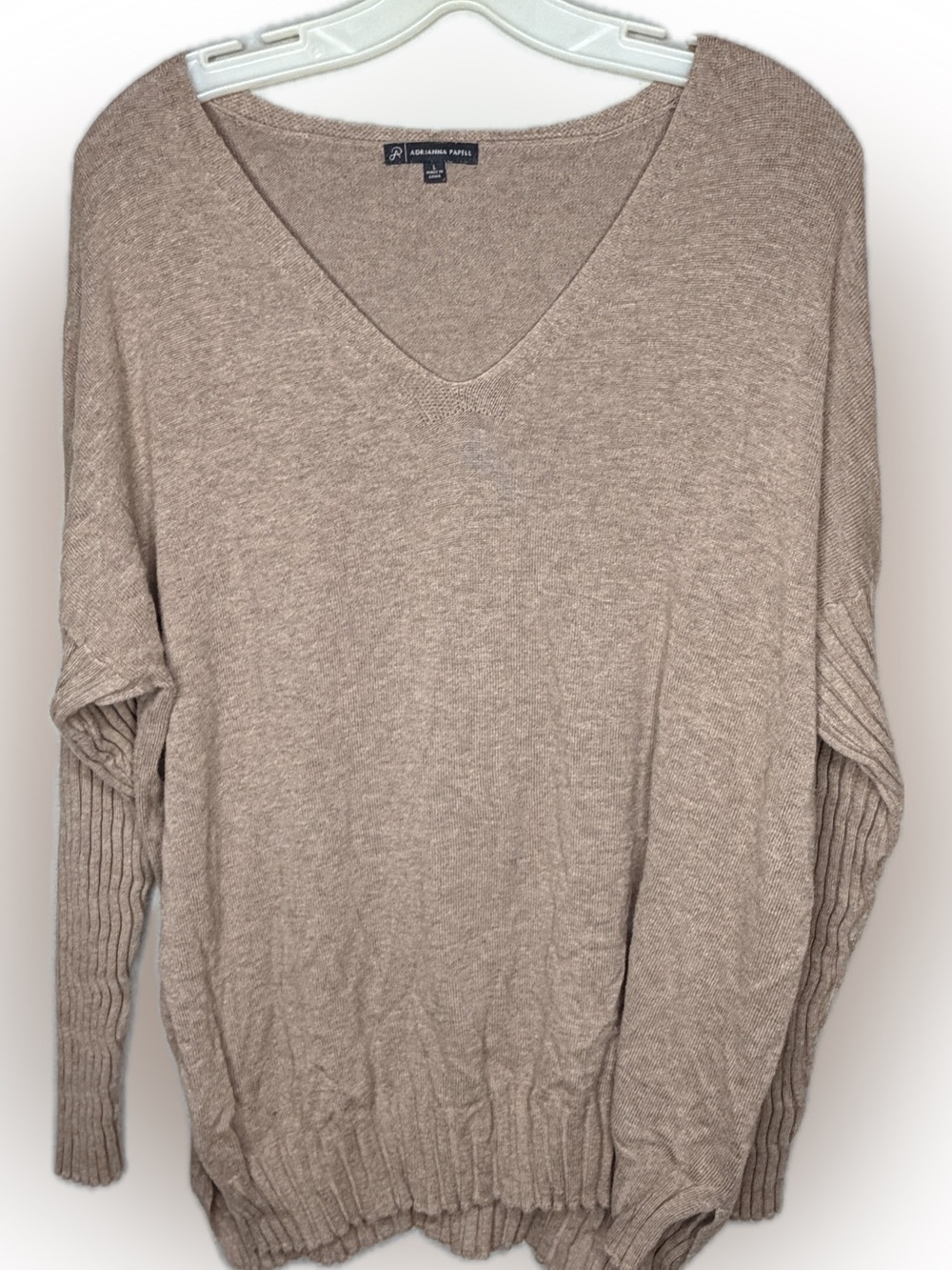 Adrianna Papell Tan Sweater